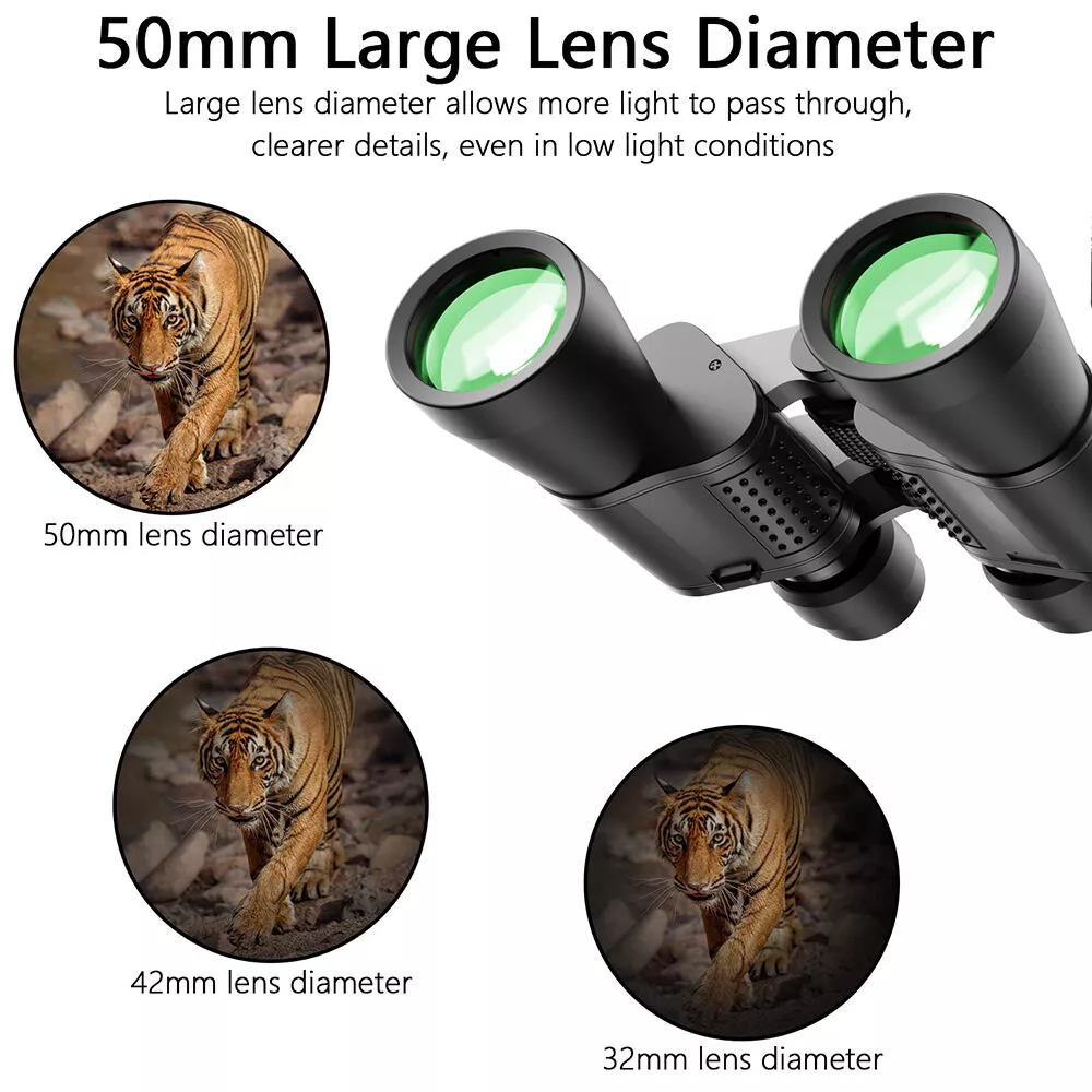 180x100 High Power Military Binoculars：for Bird Watching, Hunting, Travel, Sports, Stargazing