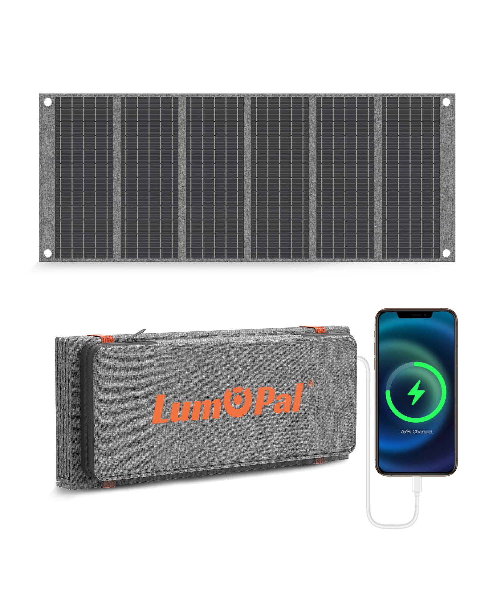 LUM POCKET  LUMOPAL 30W Foldable solar panel